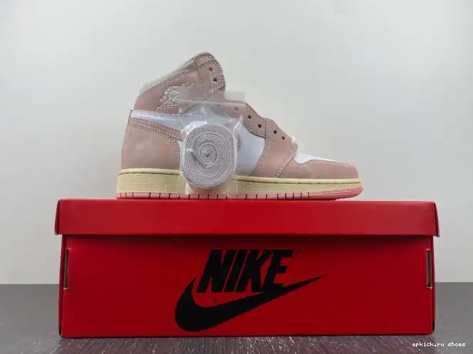 Rep Retro (Women's) Air FD2596-600 High OG Washed Jordan 1 Pink 0501